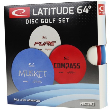 Retro Advanced Disc Golf Starter Set
